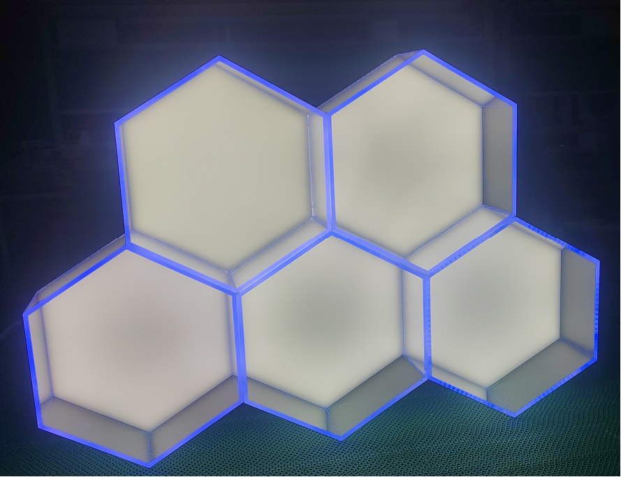 Étagère Hexagonal